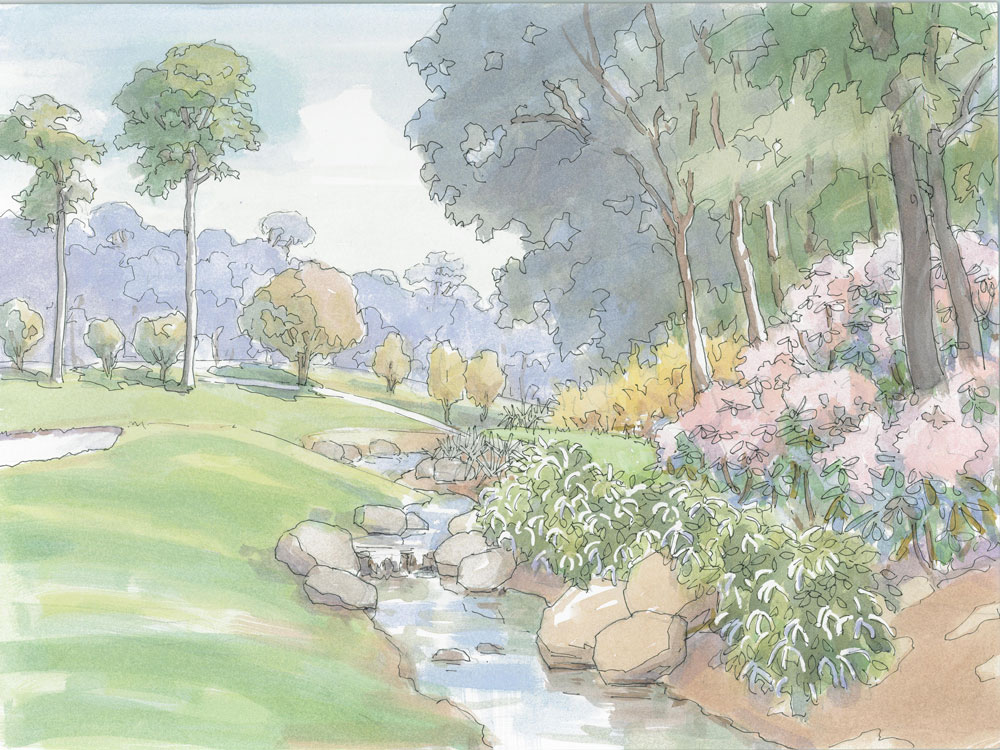 Ansley Golf Course Rendering